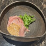 Teppan Yaki Miyabi Ginza - 黒毛和牛湯引き