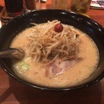 Ramen Suehiro - 玄海もやし　麺半分　2015/03