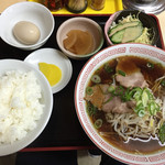 ひろちゃん - ラーメン定食600円