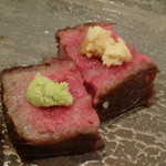 トロワフレーシュ - サーロインにのせて