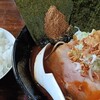 코이멘 쿠라게 - 限定の鶏濃麺ＲＥＤ（１２００円） 海苔５枚（１００円） ごはん（１００円）