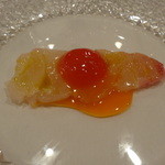 トロワフレーシュ - アラをお刺身で