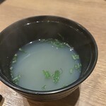 Katsuプリポー - 宍道湖のしじみ汁
