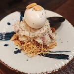 肉ト魚ノ京町個室 今昔物語 - 店長のまかないポテトサラダ