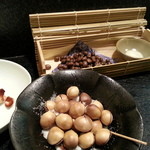 旬一献 - 銀杏とむかご