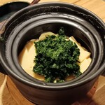 旬肴居酒屋　味人 - 筍とあおさのりの土鍋ご飯　2200円