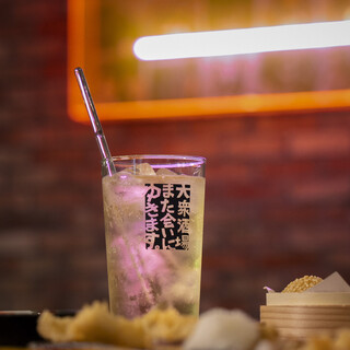 昼飲みから宴会まで対応の、天ぷらと楽しむ充実のドリンク