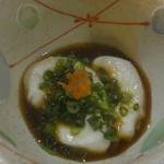 付きだし・・・下関産天然河豚白子