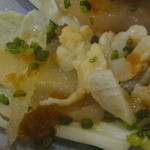 寿司 うち田 - 下関産天然河豚さん達・・・ブツ切り・湯引き・ゼラチン