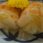 寿司 うち田 - 天然車海老・・・ブットイん分かります！？