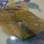 寿司 うち田 - 細魚昆布〆