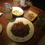 Gyo-Bar - 牛肉のグレィビィソース ラタトゥイユ添え