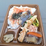 本家かまどや - さわら西京焼き弁当めんたいのせ