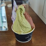 石田牧場のジェラート屋 めぐり - 