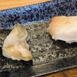 淳ちゃん寿司 - 活ホッキ貝