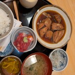 舞浜 - 銀鱈煮付け定食
