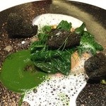 ラ ペ - ホウボウマリネ 魚介のタルタル添え