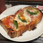 上島珈琲店 - 料理写真:ピザトーストセット1,430円