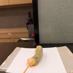 串揚げ処 gaku - 白身魚青葉巻き