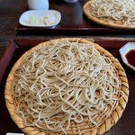 そば処 藤村 - 瑞々しく、つやっつや。コシがしっかり感じられる二八の｢もり｣。おいしい！！！(๑'ڡ'๑)୨
