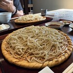 そば処 藤村 - しっかり水切りされており、文句のつけようがない二八。