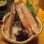 まる屋 - 先ずは足を二本程小鉢に取って