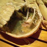 まる屋 - かにみそ見えます