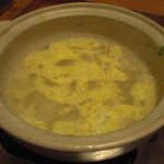 まる屋 - 鍋の〆は"ぞうすい"で…