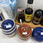 餃子館 - 調味料