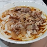 カラオケ ビッグエコー - 料理写真:牛肉うどん（松屋牛めしの具使用）