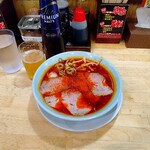 麺屋　神やぐら - 辛肉中華そば(激辛)