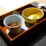 鴨川グランドホテル - 料理写真:先付け