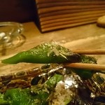 ふた夜の月 - 唐辛子。リフト(^-^)/