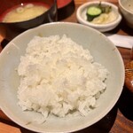ごはんや一芯 - おかわり2杯目