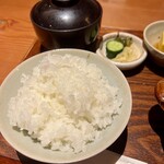 ごはんや一芯 - 一杯目