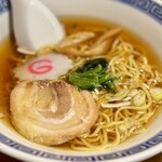 えびす飯店 - スタミナ焼肉飯セット・醤油ラーメン（1150円）