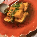 博多魚がし 海の路 - 白身魚と豆腐のあんかけ