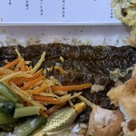 海苔弁 いちのや - 海苔接写！
