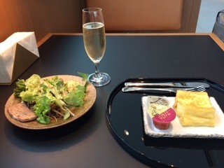 キャセイパシフィックラウンジ - 料理写真: