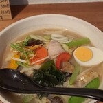 鳥羽ちゃんぽんと炙り鯖寿司 花清水 - 