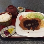 ちどり - とんかつ定食
