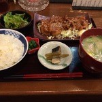 Koryouri Makoto - 豚肩ロースの味噌漬け定食、870円