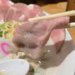 鶏そば 啜る - チャーシュー