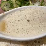 鶏そば 啜る - スープ