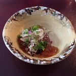 エルムガーデン - 強肴　富良野産和牛　ポン酢ゼリー