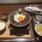 グリル デミ - 名物　タンシチューハンバーグ　¥2,200円