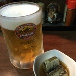 Izakaya Hamakko - お通しは鰯の煮付けでした。