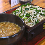 きそば 金ます - 料理写真:ニラ肉汁そば＠税込1,000円