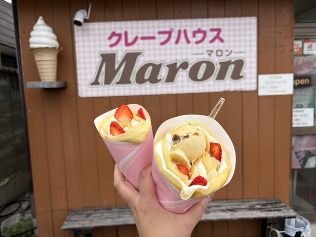 マロン - 郡山富田/クレープ・ガレット | 食べログ