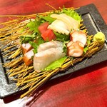 遊海 - お造り5点盛り
